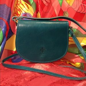 Italian Leather Crossbody Purse